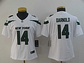 Women Nike Jets 14 Sam Darnold White New 2019 Vapor Untouchable Limited Jersey,baseball caps,new era cap wholesale,wholesale hats